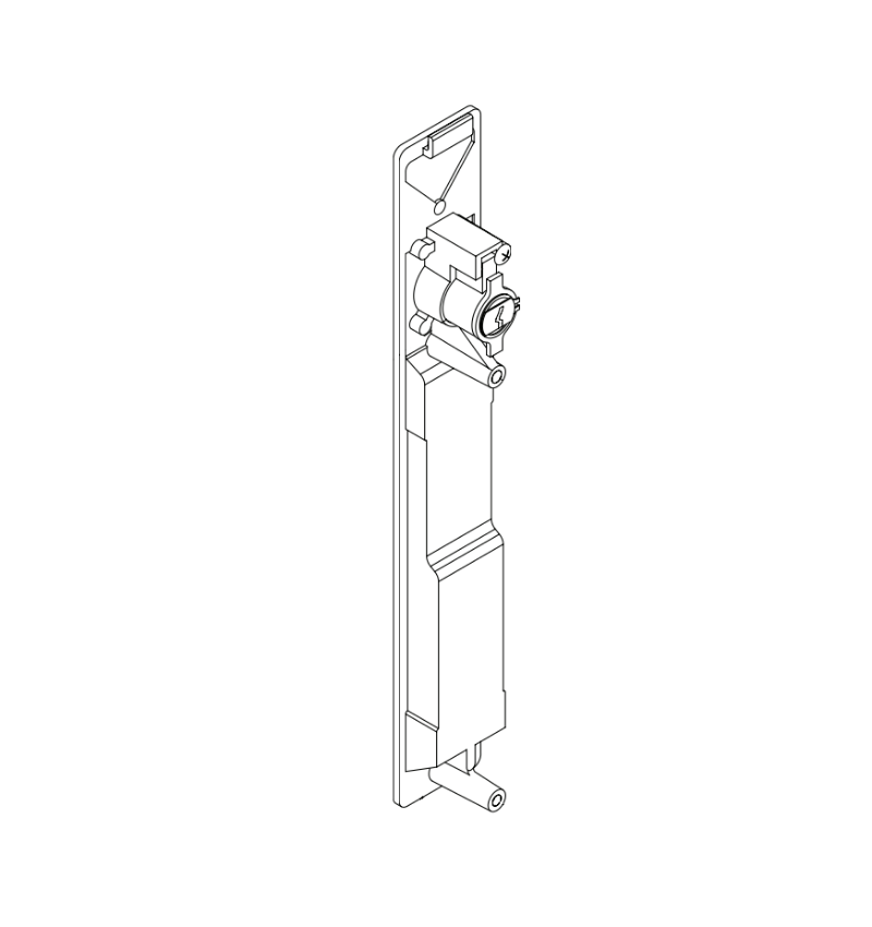 Adams Rite 41-0943-1-130-01-IB Exterior Escutcheon for 4190 Flush Lockset