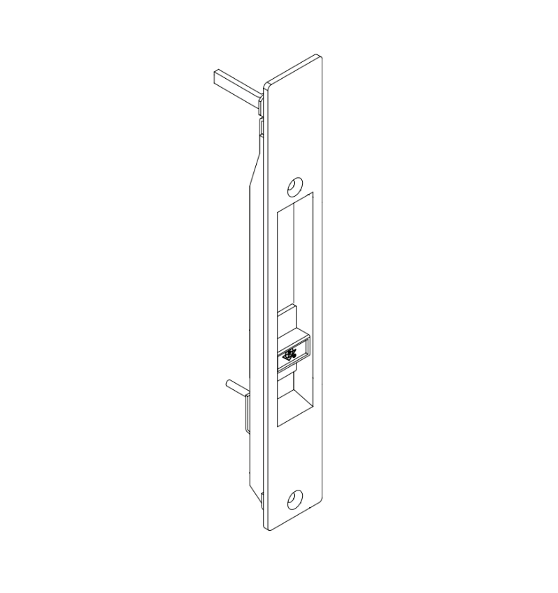 Adams Rite 41-0397-02-IB Interior Escutcheon Operator for 4430/4431 Flush Lock