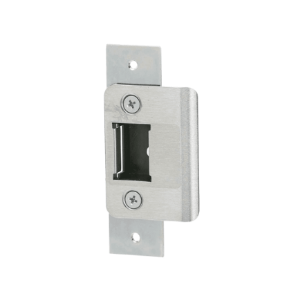 Adams Rite 4902-01-630 short box flat strike with dust box and mounting plate