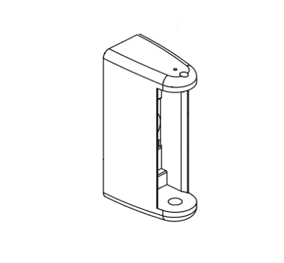 Adams Rite 41-0123-02-IP Escutcheon Assembly “PUSH” to Left