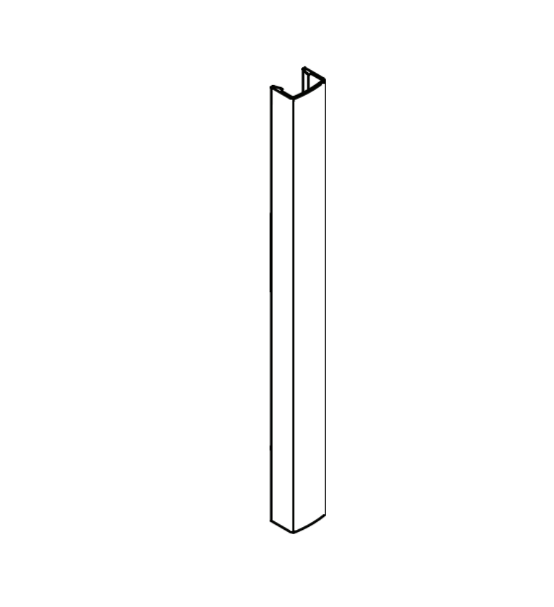 Adams Rite 24-0033-630 Rod Guide Cover - Satin Stainless Steel