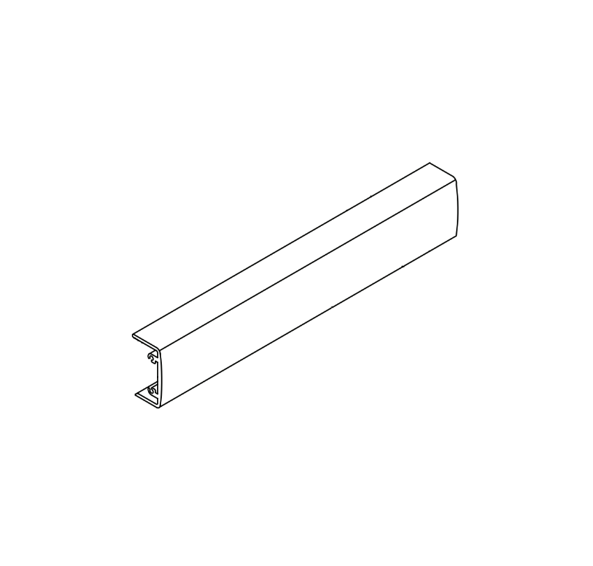 Adams Rite 3100-Push-Bar-628 Push Bar Assembly for 3100