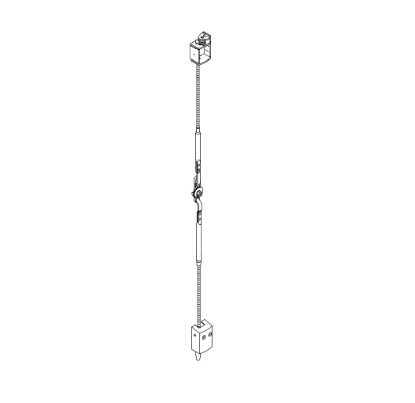 Adams Rite 41-0333-01 SVR Final Assembly for Top Rod Devices