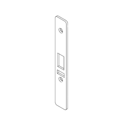 Adams Rite 24-0015-020-628 Faceplate Kit with Screws