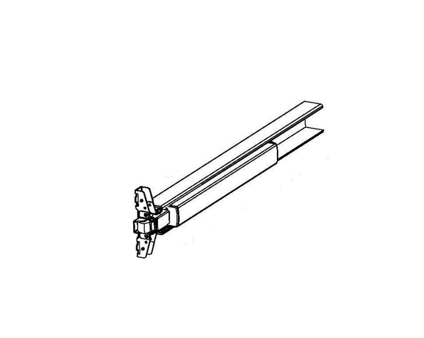 Detex 105500-63 Centercase Pushpad SubAssembly