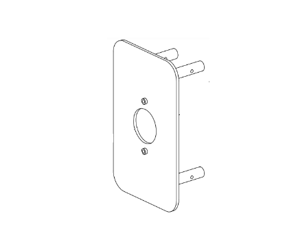 Von Duprin 109879 210K Trim Sub-Assembly