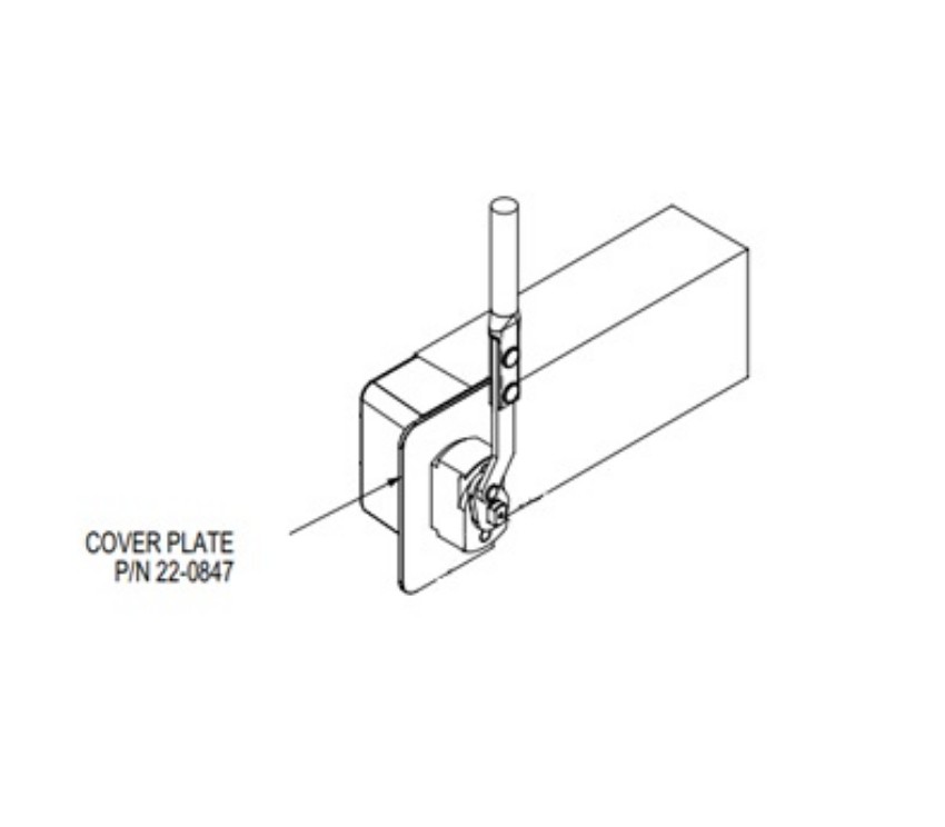 Adams Rite 22-0847 Cover Plate