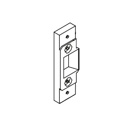 Adams Rite 23-0110 Back-up Plate