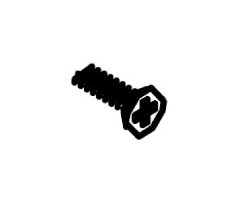 Adams Rite 91-0833-04 #10-32 x 5/8 inch flat head screw