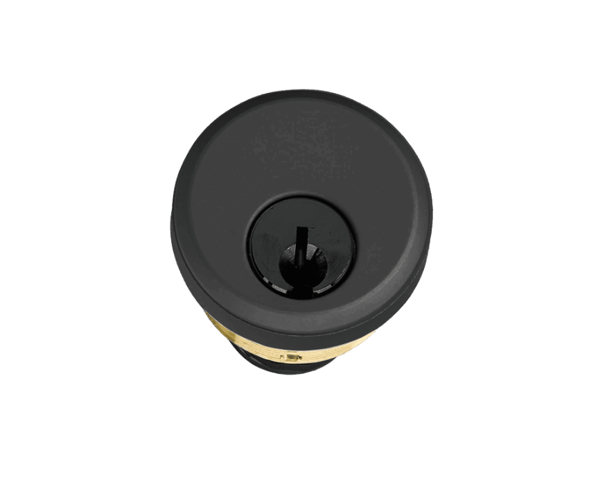Adams Rite 4036-01-01-335 Mortise Cylinder in Black