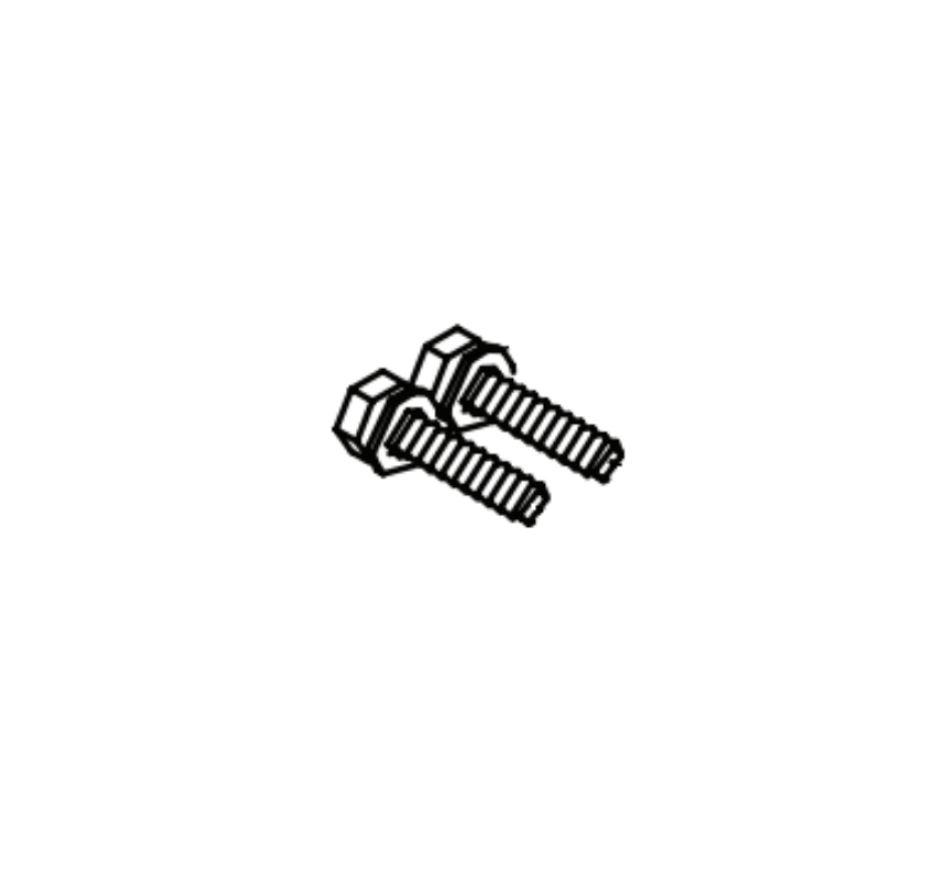 Adams Rite 29-0342-MP #2 x 3/8" Phillips Hex Head Screw