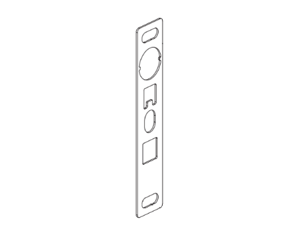 Von Duprin 050595 Backplate genuine OEM replacement part