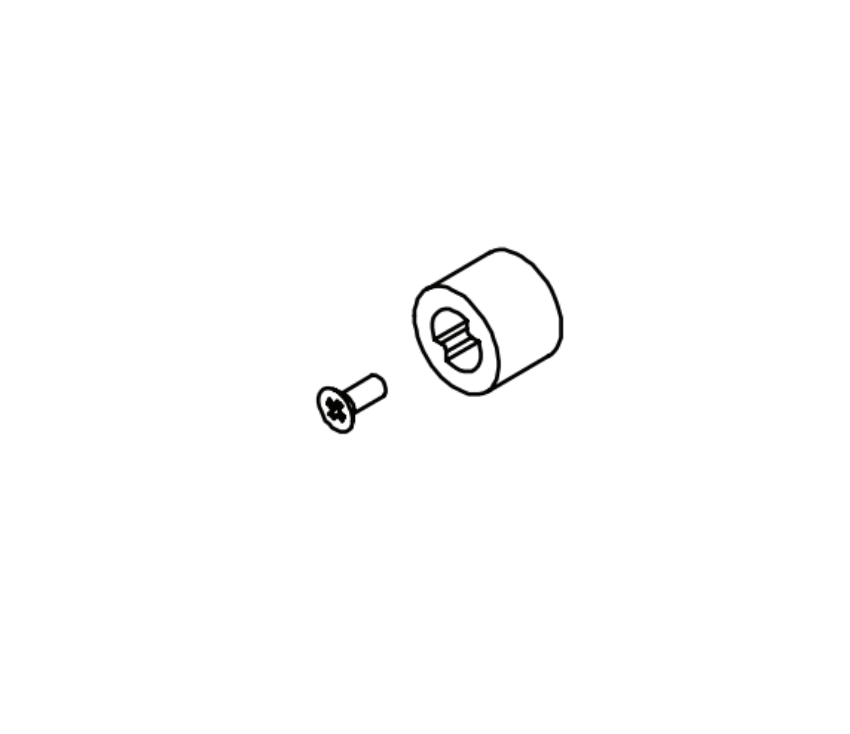 Adams Rite 91-0160-P CVR Tailpiece Adapter Kit