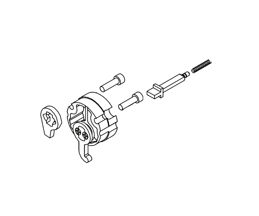 Adams Rite 91-0301-02-IP Mortise Spindle Kit
