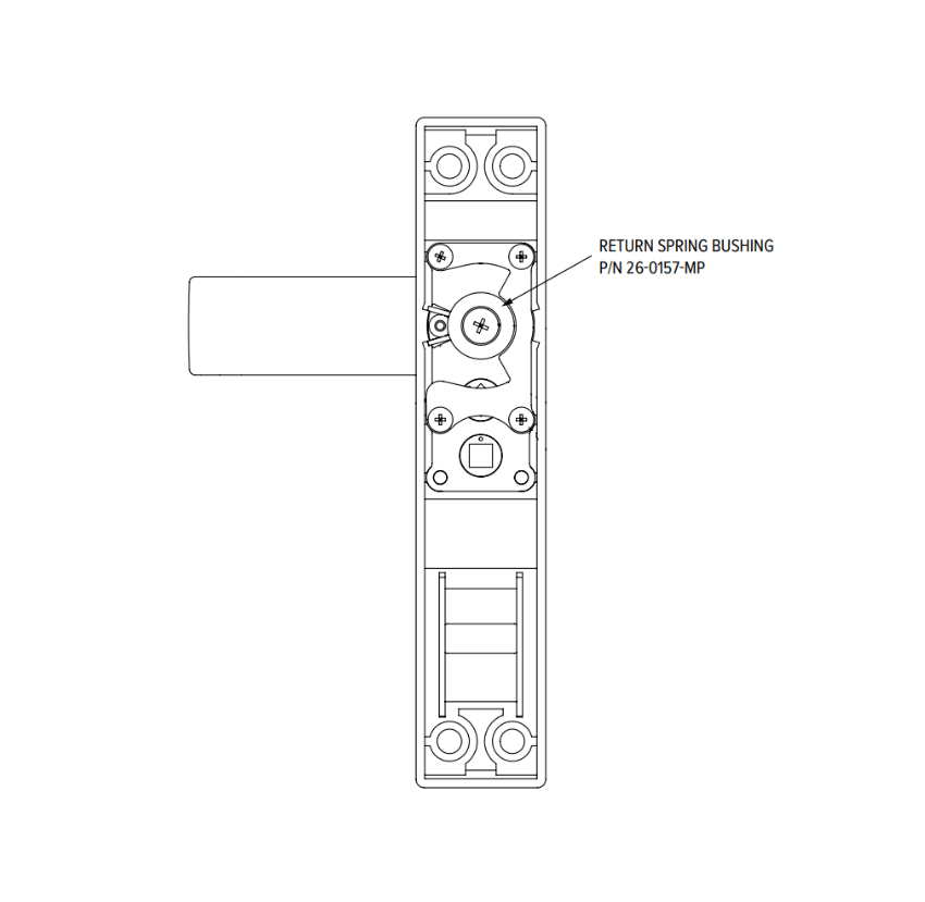 Adams Rite 26-0157-MP Return Spring Bushing