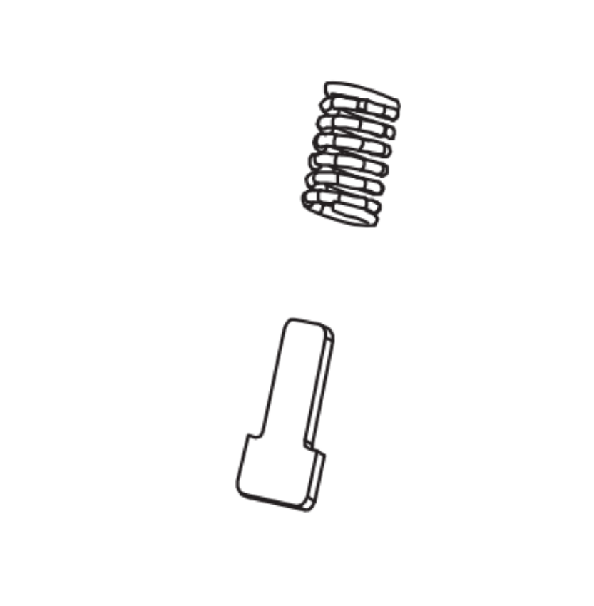 Von Duprin 050607 Dogging Spring and Guide Kit genuine OEM replacement part