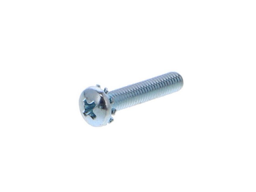 Adams Rite S277-10R16-603-MP #10-24 x 1 inch truss head screw with lockwasher