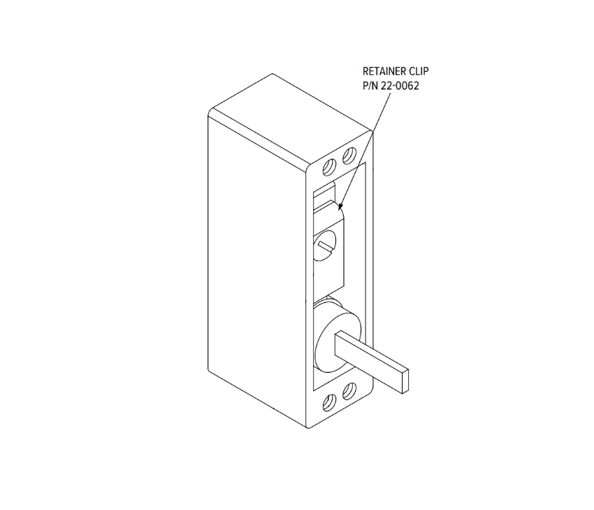 Adams Rite 22-0062 Retainer Clip