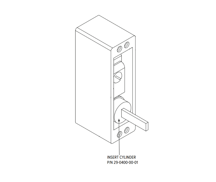 Adams Rite 29-0400-00-01 insert cylinder