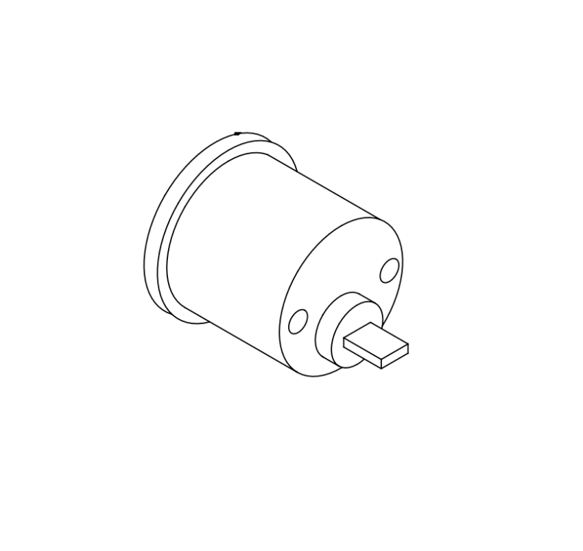 Adams Rite 8736-01-01-335 Rim Cylinder