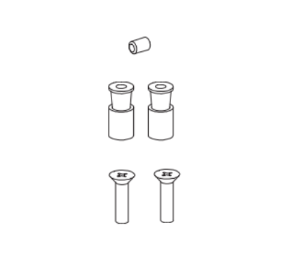 Von Duprin 900402 Mullion Bottom Screw Package