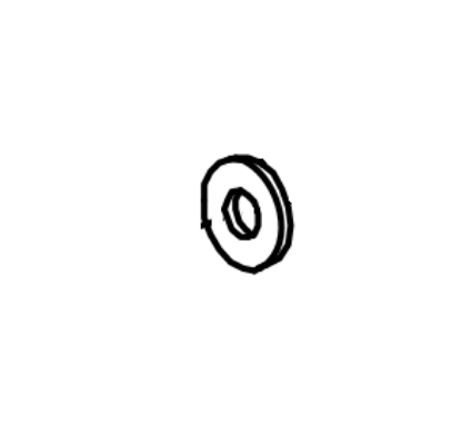 Von Duprin 963984 #8 SAE Flat Washer