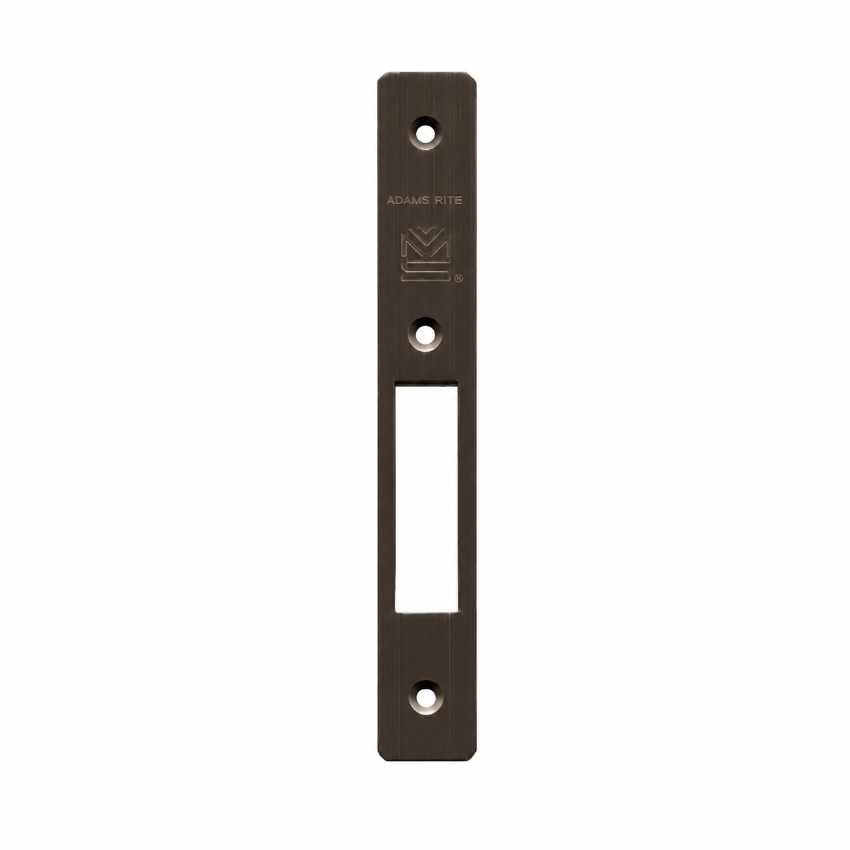 Adams Rite 24-0384-010 Flat Faceplate Kit for Standard Bolt - 313 Dark Bronze