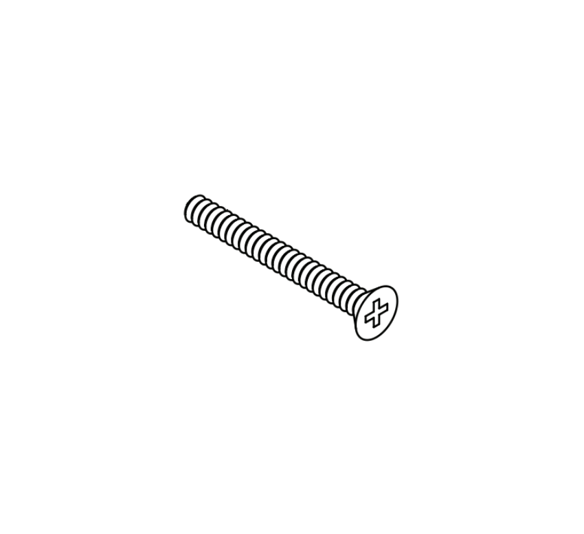 Adams Rite S227-08R12-603-MP Flat Head Self-Tapping Screw