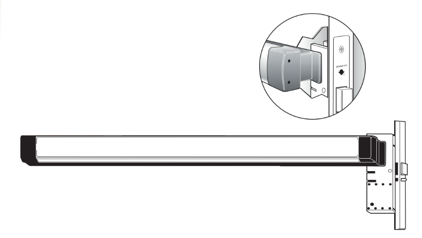 Adams Rite 3300 Series Mortise Exit Device