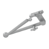 lcn 1450-3049scns spring hold open cush-n-stop arm aluminum 689