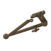 lcn 1450-3049scns spring hold open cush-n-stop arm statuary bronze 690