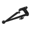 lcn 1450-3049scns spring hold open cush-n-stop arm black 693
