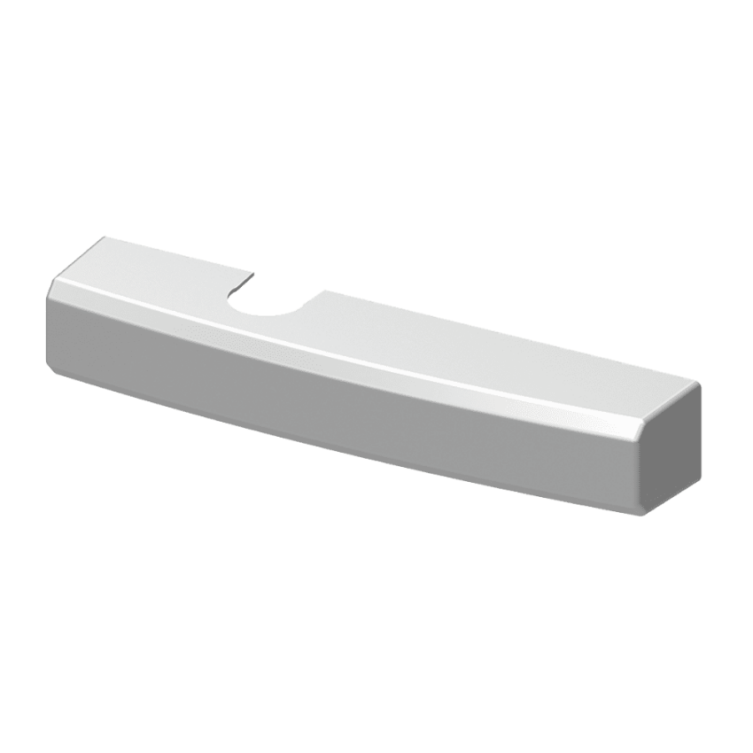 lcn 1450-72 slim line plastic cover 689 aluminum