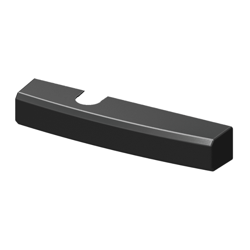 lcn 1450-72 slim line plastic cover 622 matte black