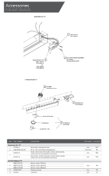 Accessories for Exit Devices Parts Diagram