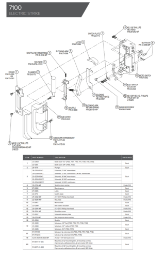 7100 Electric Strike Parts Diagram