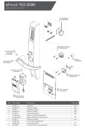 eForce-150 3090 Keyless Entry Parts Diagram eForce-150 3090 Keyless Entry Parts Diagram