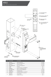 4550 Deadlock Lever Parts Diagram
